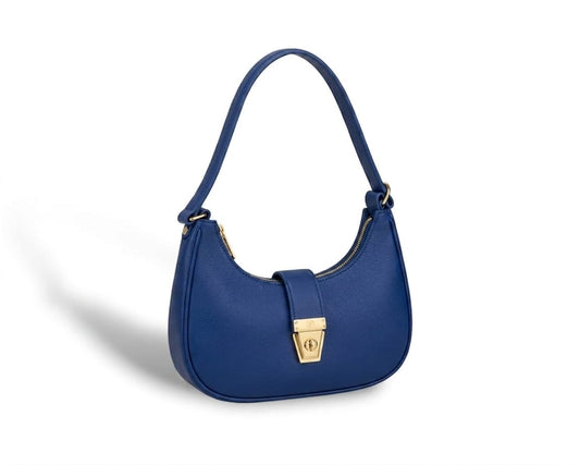 Blue Moon Lock Shoulder Bag