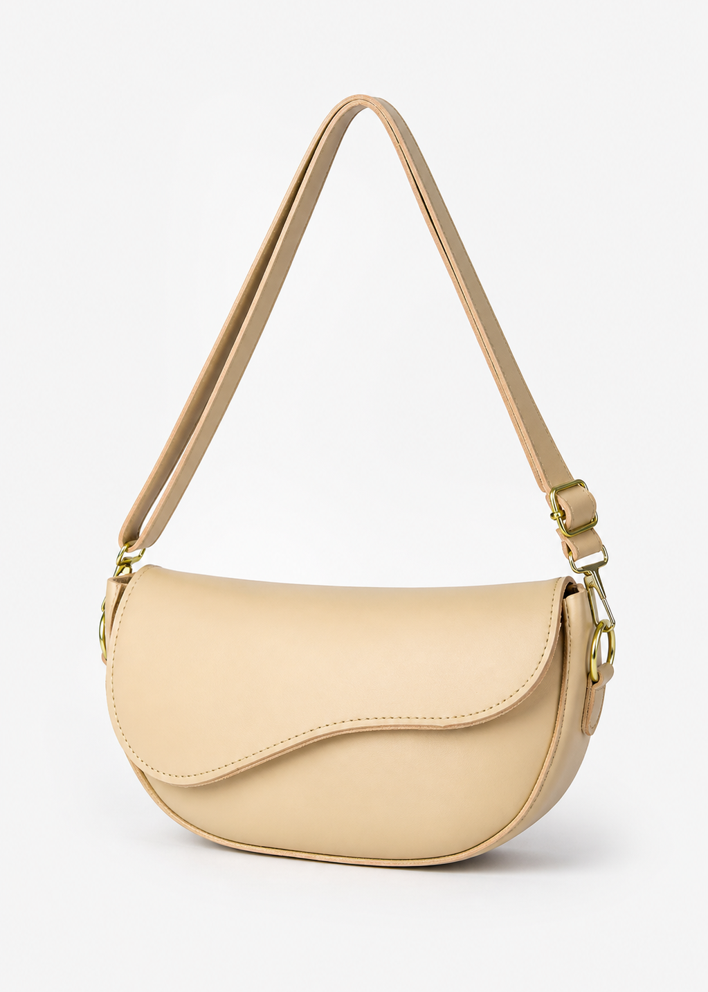 Cream Cherry S Style Bag